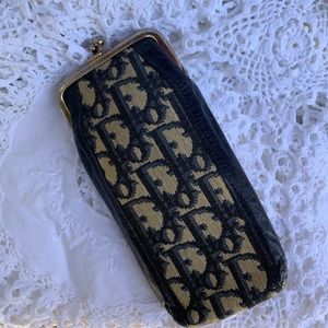 Christian Dior glasses case vintage